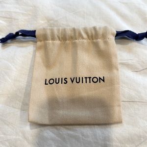 Louis Vuitton Cotton Drawstring Bag